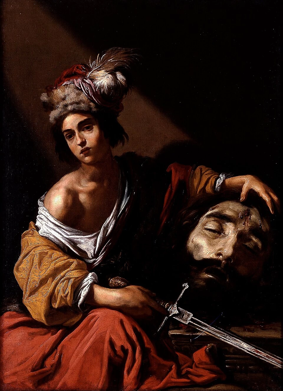 Davide con la testa di Golia - Blanton Museum of Art, Austin